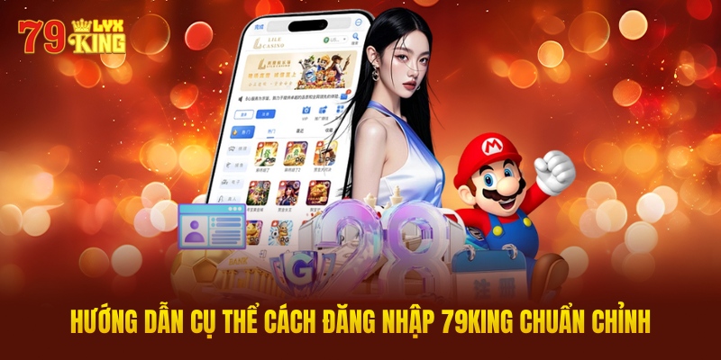 Hướng Dẫn Cụ Thể Cách Đăng Nhập 79KING Chuẩn Chỉnh