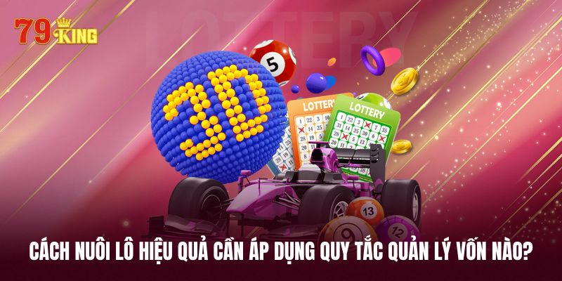 Những nguyên tắc tài chính quan trọng khi nuôi lô