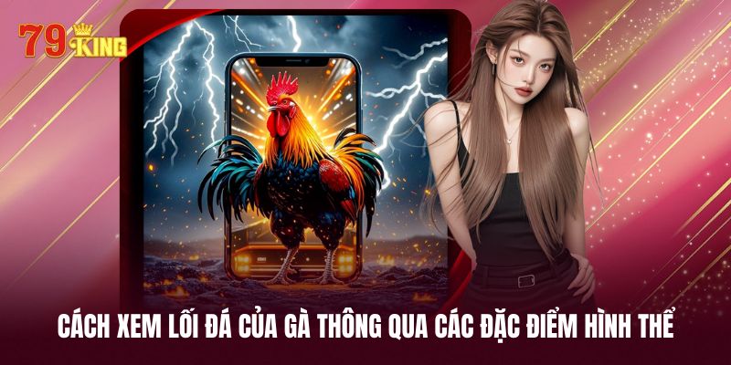 Cách xem lối đá của gà dựa trên hình thể 